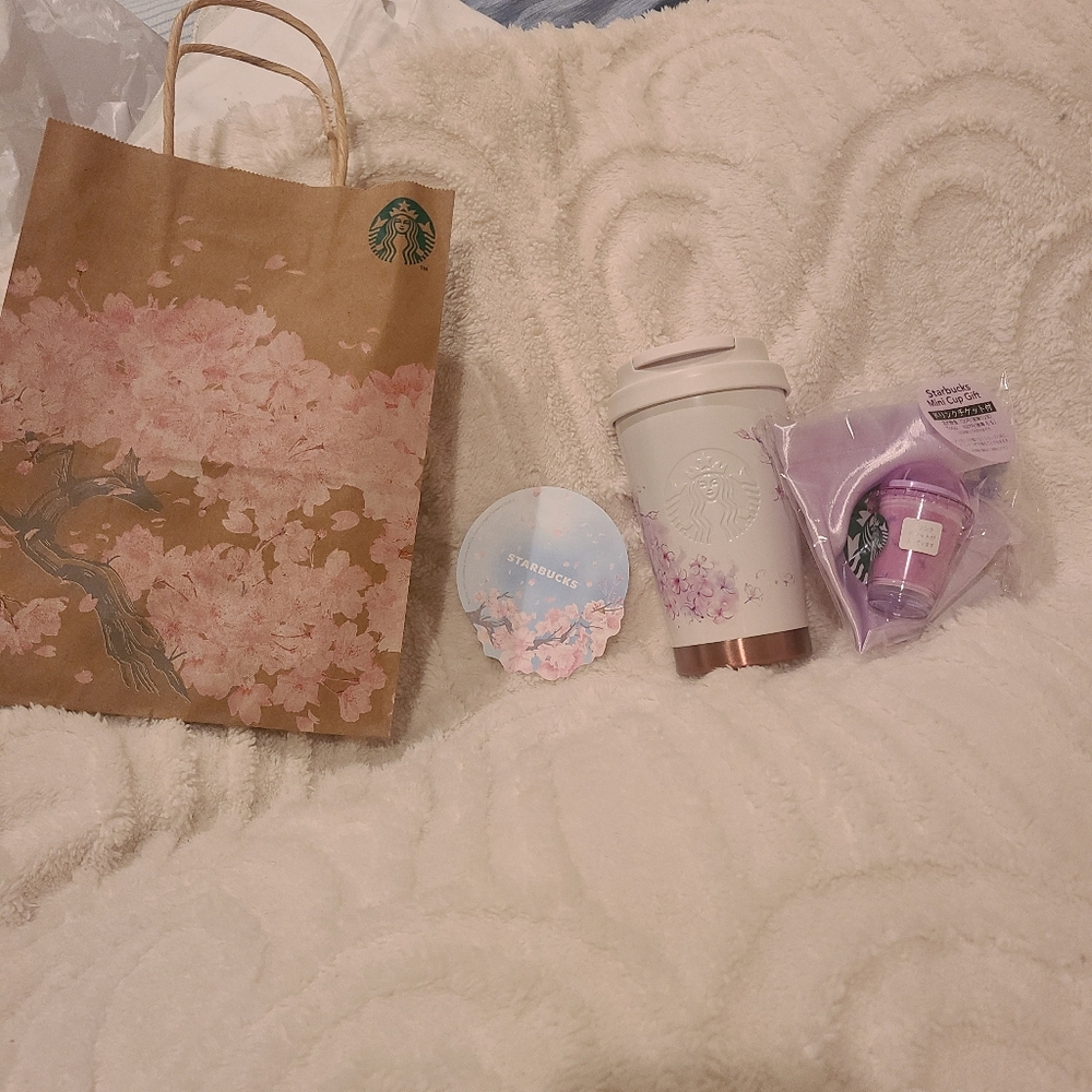 Starbucks Japan SAKURA2025 Stainless Steel TOGO Logo Tumbler Beige 355ml…